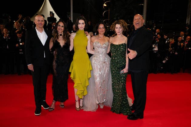 Cannes - The Fast And The Furious Screening LZ Meadow Walker, Jordana Brewster, Vin Diesel, Michelle Rodriguez, Dame Donna Langley and Neal H. Moritz attending The Fast And The Furious screening during the 79th annual Cannes Film Festival at Palais des Festivals on May 13, 2026 in Cannes, France. Photo by Laurent Zabulon ABACAPRESS.COM Cannes  Copyright: xZabulonxLaurentx