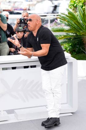 The Fast And The Furious Photocall - The 79th Annual Cannes Film Festival Vin Diesel poses during The Fast And The Furious photocall at the 79th annual Cannes Film Festival at Palais des Festivals on May 13, 2026 in Cannes, France. The Fast And The Furious Photocall - The 79th Annual Cannes Film Festival Cannes France Copyright: xDanielexCifalax xSOPAxImagesx _CIF6615