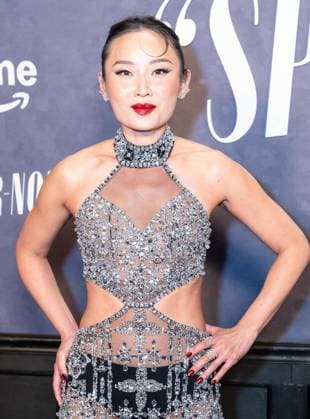 May 13, 2026, Bronx, New York, USA: New York, NY, USA, May 13, 2026: Li Jun Li wearing dress by Patricia Bonaldi for PatBo attends world premiere of Amazon Prime Video s Spider Noir at Regal Times Square. Bronx USA - ZUMAr339 20260513_znp_r339_061 Copyright: xLevxRadinx