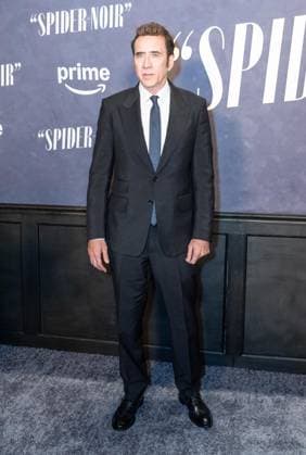 May 13, 2026, Bronx, New York, USA: New York, NY, USA, May 13, 2026: Nicolas Cage attends world premiere of Amazon Prime Video s Spider Noir at Regal Times Square. Bronx USA - ZUMAr339 20260513_znp_r339_094 Copyright: xLevxRadinx