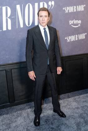 May 13, 2026, Bronx, New York, USA: New York, NY, USA, May 13, 2026: Nicolas Cage attends world premiere of Amazon Prime Video s Spider Noir at Regal Times Square. Bronx USA - ZUMAr339 20260513_znp_r339_103 Copyright: xLevxRadinx