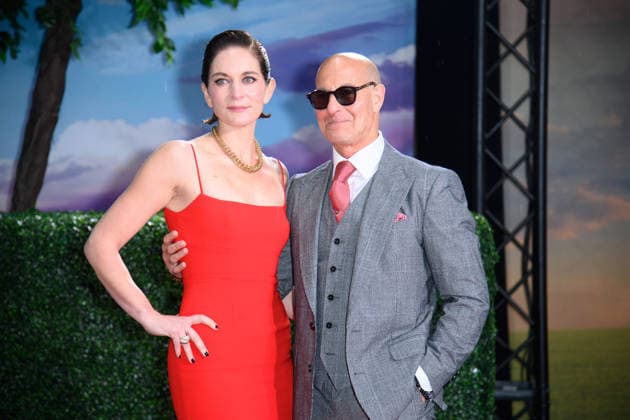 Rivals S2 World Premiere Arrivals at BFI IMAX, London, UK Felicity Blunt and Stanley Tucci attends The World Premiere of Rivals S2 at BFI IMAX, London, England, UK on Wednesday 13 May, 2026., Credit:Justin Ng Avalon UK, England, London, BFI IMAX Copyright: xJustinxNgx xAvalonx 1098739409