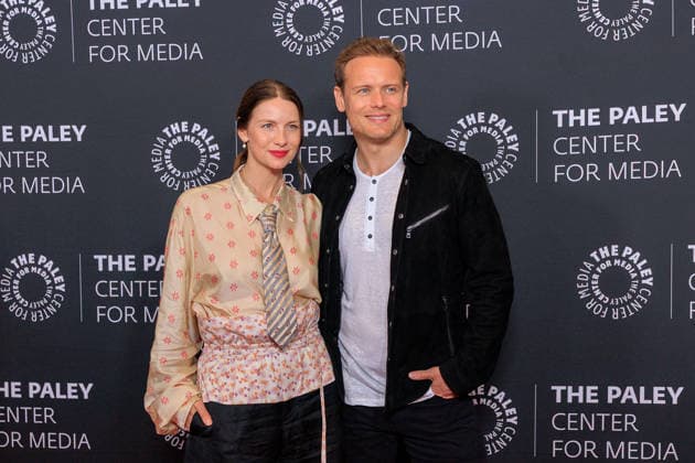 May 13, 2026, Hollywood, California, USA: Caitriona Balfe and Sam Heughan on the red carpet of Outlander: A Celebration on Wednesday, May 13, 2026 at the Dolby Theater in Hollywood, California. JAVIER ROJAS PI Hollywood USA - ZUMAp124 20260513_zaa_p124_021 Copyright: xJavierxRojasx