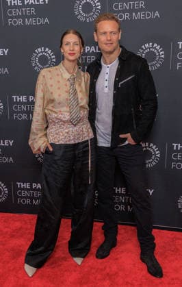 May 13, 2026, Hollywood, California, USA: Caitriona Balfe and Sam Heughan on the red carpet of Outlander: A Celebration on Wednesday, May 13, 2026 at the Dolby Theater in Hollywood, California. JAVIER ROJAS PI Hollywood USA - ZUMAp124 20260513_zaa_p124_022 Copyright: xJavierxRojasx