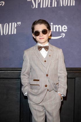 May 13, 2026, New York, United States: Cary Christopher attends Prime Video s Spider-Noir world premiere at Regal Times Square on May 13, 2026 in New York City. New York United States - ZUMAs197 20260513_aaa_s197_607 Copyright: xRonxAdarx