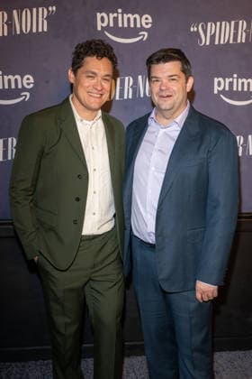 May 13, 2026, New York, United States: Phil Lord and Christopher Miller attend Prime Video s Spider-Noir world premiere at Regal Times Square on May 13, 2026 in New York City. New York United States - ZUMAs197 20260513_aaa_s197_620 Copyright: xRonxAdarx