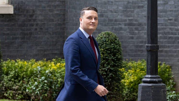 Wes Streeting 13.05.2026. Wes Streeting is seen leaving Downing Street this morning after a meeting with Prime minister Keir Starmer.  Copyright: xJoshuaxBrattx NINTCHDBPICT001080274662