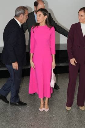 Spanish Queen Letizia attending the 17 edition of Encuetro iberoamericano sobre enfermedades raras in Madrid on Thursday, 14 May 2026. Cordon Press 