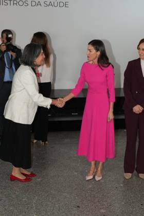 Spanish Queen Letizia attending the 17 edition of Encuetro iberoamericano sobre enfermedades raras in Madrid on Thursday, 14 May 2026. Cordon Press 