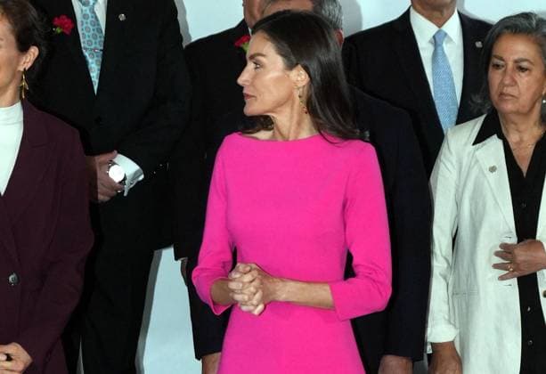 Spanish Queen Letizia attending the 17 edition of Encuetro iberoamericano sobre enfermedades raras in Madrid on Thursday, 14 May 2026. Cordon Press 