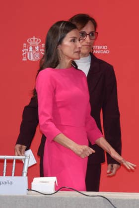 Queen Letizia presides over the inauguration of the XVII Ibero-American Conference of Ministers of Health Queen Letizia and the Minister of Health, Mónica García, arrive at the inauguration of the XVII Ibero-American Conference of Ministers of Health at the Teatro Real in Madrid, on May 14, 2026, in Madrid Spain QUEEN LETIZIA HEALTH MINISTERS HEALTH 14 MAY 2026 José Madrid Madrid Madrid Spain  Copyright: xJosÃ xRuizx 7521956