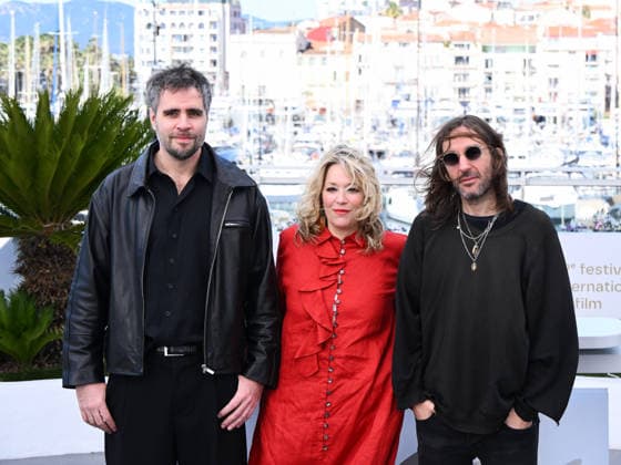 IPA84672297 - Cannes, 79th Cannes Film Festival 2026, day 2 - photocall of The Match - Pictured: Juan Cabral, Flora Fernandez-Marengo, Santiago Franco  Copyright: xAlbertoxTerenghix xPoolxPhotoxEventsx07x 84672297