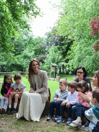 May 14, 2026, Reggio Emilia, Italy: The Princess of Wales; Kate Middleton, during a visit to the Salvador Allende pre-school, 14 May 2026. ANSA ce +++ NPK +++ NO SALES, EDITORIAL USE ONLY Reggio Emilia Italy  - ZUMAa110 20260514_zaf_a110_009 Copyright: xAndrewxParsonsx xKensingtonxPalax