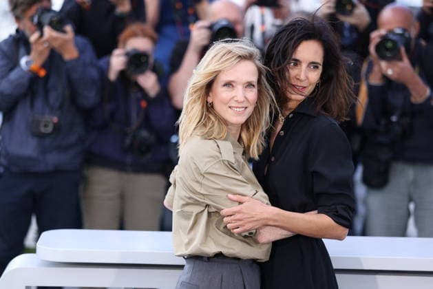 Cannes - La Vie D Une Femme Photocall Charline Bourgeois-Tacquet and Léa Drucker at the photocall for La vie d une femme at the 79th Festival de Cannes held at Palais des Festivals on May 14, 2026 in Cannes, France. Photo by Jerome Domine ABACAPRESS.COM Cannes France  Copyright: xDominexJerome ABACAx