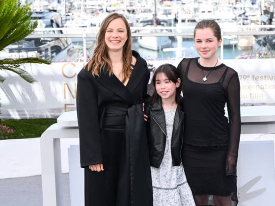 IPA84677032 - Cannes, 79th Cannes Film Festival 2026, day 2 - photocall of El Deshielo (The Meltdown) - Pictured: Saskia Rosendahl, Maia Rae Domagala and Maya O Rourke  Copyright: xAlbertoxTerenghix xPoolxPhotoxEventsx07x 84677032