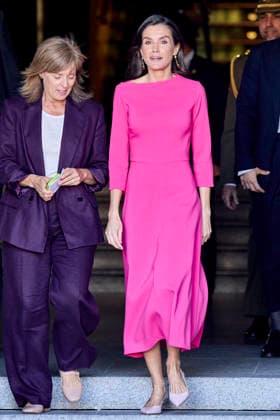 May 14, 2026, Madrid, Madrid, Spain: QUEEN LETIZIA of Spain attends the 17th Ibero-American conference of Health Ministers Madrid Spain - ZUMAc260 20260514_zep_c260_005 Copyright: xMikexChicorrox