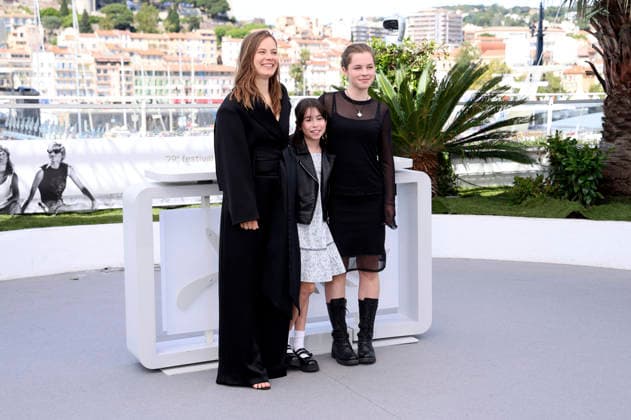 Saskia Rosendahl, Maya O Rourke und Maia Rae Domagala beim Photocall zum Kinofilm El Deshielo The Meltdown auf dem Festival de Cannes 2026 79 Internationale Filmfestspiele von Cannes am Palais des Festivals. Cannes, 14.05.2026