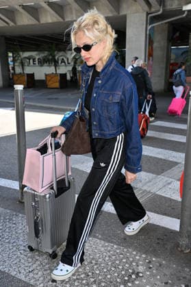Cannes Nadia Tereszkiewicz Nice Airport Nadia Tereszkiewicz is seen at Nice airport ahead of the 79th Cannes Film Festival in Cannes, France on May 14, 2026. Photo by Julien Reynaud APS-Medias ABACAPRESS.COM Nice France  Copyright: xReynaudxJulien APS-Medias ABACAx