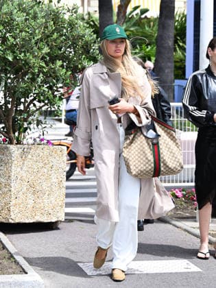 IPA84678944 - Cannes, 79th Cannes Film Festival 2026, day 2 - VIP exits and arrivals from hotels. Pictured is Romee Strijd  Copyright: xManuelexMangiarottix xPoolxPhotoxEventsx07x 84678944
