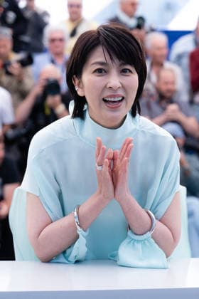 Cannes Nagi Notes Photocall LZ Takako Matsu attend the Nagi Notes Quelques jours a Nagi photocall during the 79th Cannes Film Festival in Cannes on May 14, 2026. Photo by Laurent Zabulon ABACAPRESS.COM Cannes  Copyright: xZabulonxLaurentx