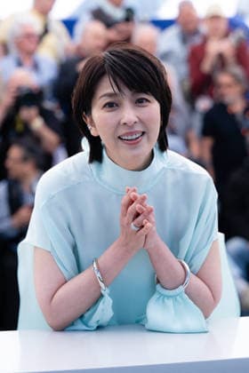 Cannes Nagi Notes Photocall LZ Takako Matsu attend the Nagi Notes Quelques jours a Nagi photocall during the 79th Cannes Film Festival in Cannes on May 14, 2026. Photo by Laurent Zabulon ABACAPRESS.COM Cannes  Copyright: xZabulonxLaurentx