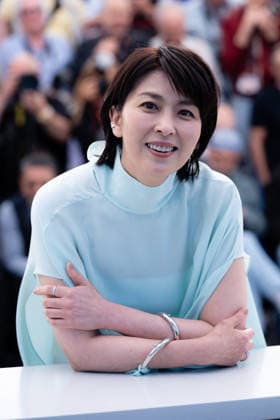 Cannes Nagi Notes Photocall LZ Takako Matsu attend the Nagi Notes Quelques jours a Nagi photocall during the 79th Cannes Film Festival in Cannes on May 14, 2026. Photo by Laurent Zabulon ABACAPRESS.COM Cannes  Copyright: xZabulonxLaurentx