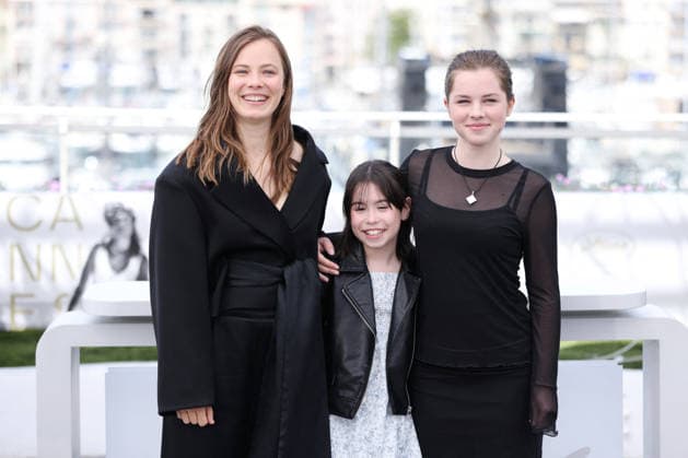 Cannes El Deshielo Photocall JD Saskia Rosendahl, Maya O Rourke and Maia Rae Domagala attend the El Deshielo photocall during the 79th Cannes Film Festival in Cannes on May 14, 2026. Photo by Jerome Dominé ABACAPRESS.COM Cannes France  Copyright: xDominexJerome ABACAx