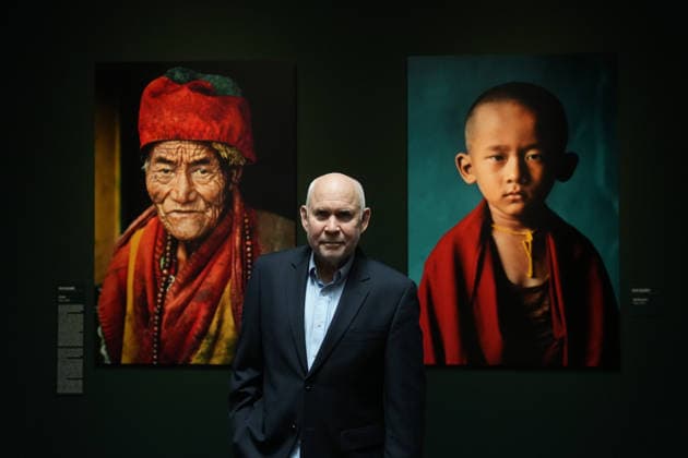 Presentation of the exhibition Icons with photographer Steve McCurry Photographer Steve McCurry during the presentation of the exhibition Icons by photographer Steve McCurry, on May 14, 2026, in Barcelona, Catalunya Spain The retrospective brings together more than 150 large format images, including the famous portrait of the Afghan girl It will be open until September 6, Monday to Sunday, with general admission at 16 euros 14 MAY 2026 PHOTOGRAPHIC EXHIBITION Barcelona, Catalunya Barcelona, Catalunya Spain  Copyright: xDavidxZorrakinox 7523000