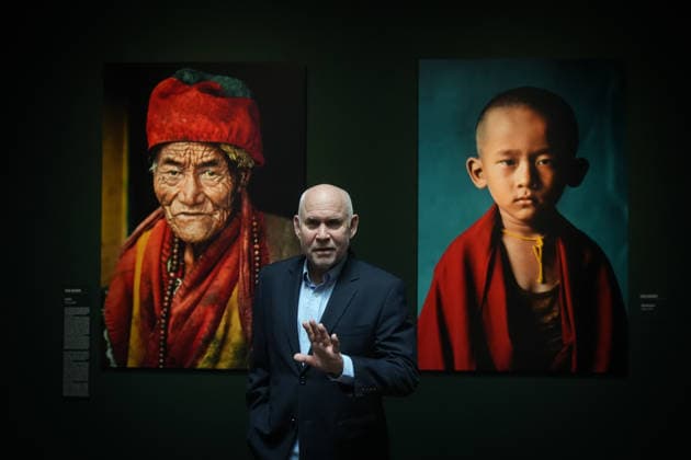 Presentation of the exhibition Icons with photographer Steve McCurry Photographer Steve McCurry during the presentation of the exhibition Icons by photographer Steve McCurry, on May 14, 2026, in Barcelona, Catalunya Spain The retrospective brings together more than 150 large format images, including the famous portrait of the Afghan girl It will be open until September 6, Monday to Sunday, with general admission at 16 euros 14 MAY 2026 PHOTOGRAPHIC EXHIBITION Barcelona, Catalunya Barcelona, Catalunya Spain  Copyright: xDavidxZorrakinox 7523008