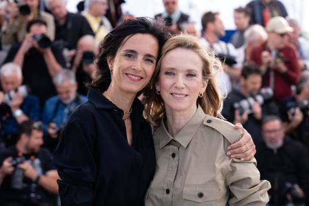 Cannes La Vie D Une Femme Photocall LZ Charline Bourgeois Tacquet and Lea Drucker attend the La Vie D Une Femme A Womans Life photocall during the 79th Cannes Film Festival in Cannes on May 14, 2026. Photo by Laurent Zabulon ABACAPRESS.COM Cannes  Copyright: xZabulonxLaurentx