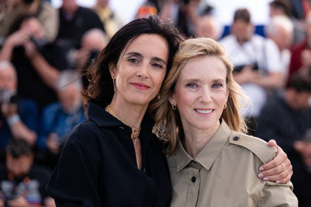 Cannes La Vie D Une Femme Photocall LZ Charline Bourgeois Tacquet and Lea Drucker attend the La Vie D Une Femme A Womans Life photocall during the 79th Cannes Film Festival in Cannes on May 14, 2026. Photo by Laurent Zabulon ABACAPRESS.COM Cannes  Copyright: xZabulonxLaurentx