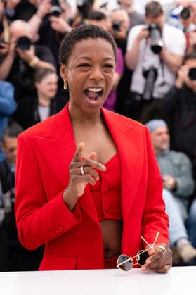 Cannes Tangles Photocall LZ Samira Wiley attends Tangles photocall during the 79th Cannes Film Festival in Cannes on May 14, 2026. Photo by Laurent Zabulon ABACAPRESS.COM Cannes  Copyright: xZabulonxLaurentx