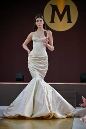 Cannes House Of Magnum Fashion Show A model walks the runway during the House of Magnum Fashion Show ahead of the 79th Cannes Film Festival in Cannes, France on May 14, 2026. Photo by Julien Reynaud APS-Medias ABACAPRESS.COM Cannes France  Copyright: xReynaudxJulien APS-Medias ABACAx