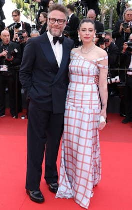 Cannes - Fatherland Red Carpet Lauren Miller Rogen and Seth Rogen attend the Fatherland screening during the 79th annual Cannes Film Festival at Palais des Festivals on May 14, 2026 in Cannes, France. Photo by Jerome Domine ABACAPRESS.COM Cannes France  Copyright: xDominexJerome ABACAx