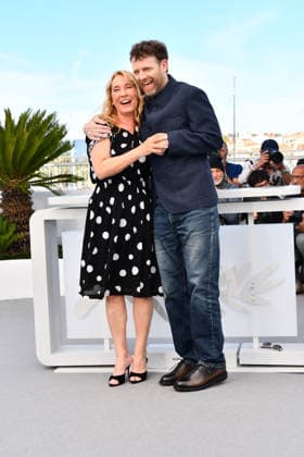 79ème Festival International du Film de Cannes Photocall du film LAbandon 79th Cannes International Film Festival L ABANDON photocall Antoine Reinartz, Emmanuelle Bercot pose during the L Abandon Forsaken photocall Thomas Bohlen Starface 2026 05 12 456002 2026 05 14 Cannes France  Copyright: xThomasxBohlenx STAR_456002_009