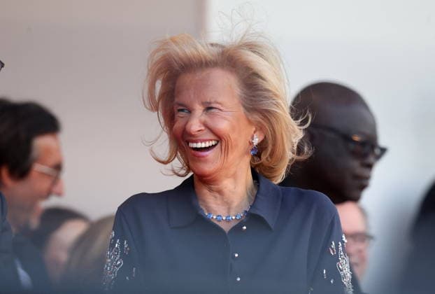 Iris Knobloch, président du festival de Cannes Montée des marches du film Fatherland lors du 79ème Festival International du Film de Cannes, le 14 mai 2026 Jacovides Moreau Bestimage Red carpet for Fatherland at the 79th Cannes International Film Festival on May 14, 2026 Cannes France Copyright: xJACOVIDES-MOREAUx xBESTIMAGExJACOVIDES-MOREAUx xBESTIMAGEx
