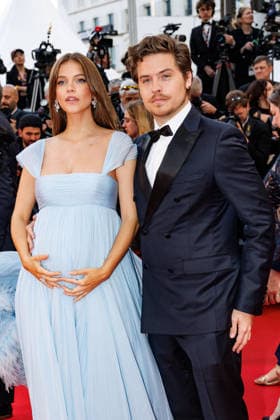 Pregnant Barbara Palvin and her husband Dylan Sprouse Walk up the steps for Parallel tales at the 79th Cannes International Film Festival on May 14, 2026 Jacovides Moreau Bestimage Red carpet for Parallel tales at the 79th Cannes International Film Festival on May 14, 2026 Cannes France  Copyright: xJACOVIDES-MOREAUx xBESTIMAGExJACOVIDES-MOREAUx xBESTIMAGEx