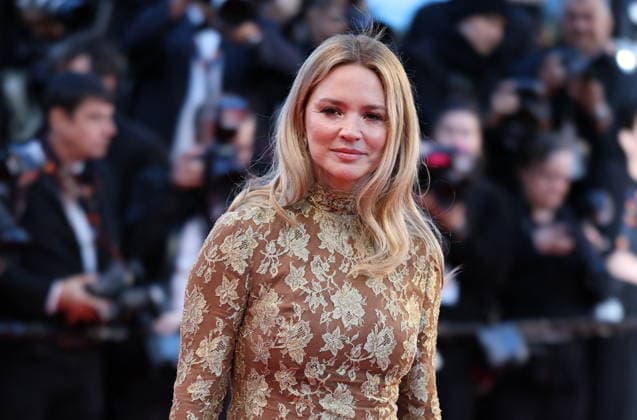 Cannes - Histoires Paralleles (Parallel Tales) Red Carpet Virginie Efira at the Histoires Paralleles (Parallel Tales) screening red carpet during the 79th annual Cannes Film Festival at Palais des Festivals on May 14, 2026 in Cannes, France. Photo by Jerome Domine ABACAPRESS.COM Cannes France  Copyright: xDominexJerome ABACAx
