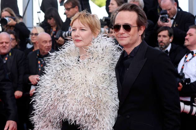 Sandra Hüller und August Diehl bei der Premiere des Kinofilms Fatherland auf dem Festival de Cannes 2026 79. Internationale Filmfestspiele von Cannes im Palais des Festivals. Cannes, 14.05.206