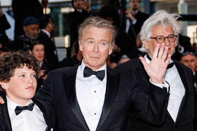 Niels Hamel Brochen, Franck Dubosc, Michel Leclerc Montée des marches du film Histoires parallèles lors du 79ème Festival International du Film de Cannes, le 14 mai 2026 Jacovides Moreau Bestimage Red carpet for Parallel tales at the 79th Cannes International Film Festival on May 14, 2026 Cannes France  Copyright: xJACOVIDES-MOREAUx xBESTIMAGExJACOVIDES-MOREAUx xBESTIMAGEx