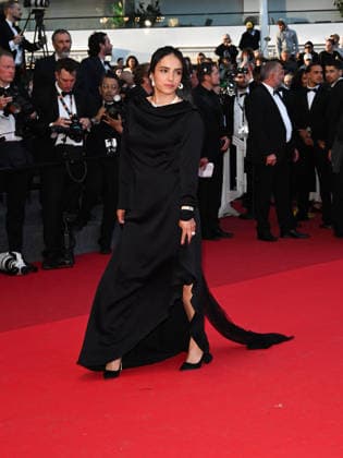 IPA84692615 - Cannes, 79th Cannes Film Festival 2026, evening 3 - red carpet of Histoires Paralleles (Parallel Tales). In the photo Hafsia Herzi  Copyright: xManuelexMangiarottix xPoolxPhotoxEventsx07x 84692615