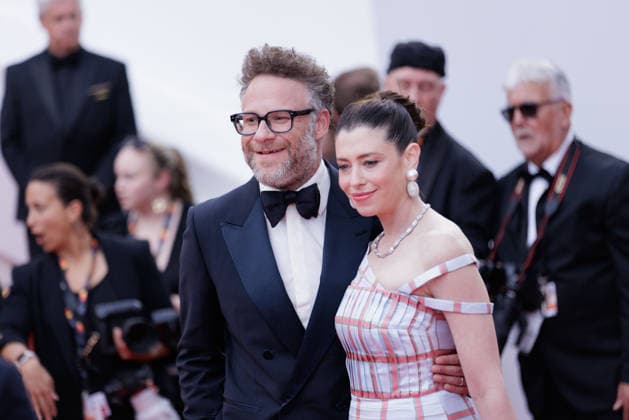 Red Carpet of FATHERLAND at the 79th Cannes Film Festival in Cannes, France - 14 May 2026 Seth Rogen and Lauren Miller Rogen attend the red carpet of Fatherland at the 79th Cannes Film Festival. Cannes France Copyright: xMarcoxBaradax xSOPAxImagesx 20260514_RED CARPET FATHERLAND-17