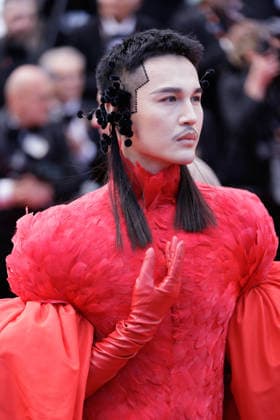 Red Carpet of FATHERLAND at the 79th Cannes Film Festival in Cannes, France - 14 May 2026 A guest attends the red carpet of Fatherland at the 79th Cannes Film Festival. Cannes France Copyright: xMarcoxBaradax xSOPAxImagesx 20260514_RED CARPET FATHERLAND-2