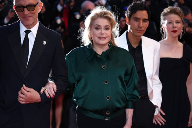 May 14, 2026, Cannes, Cote D azur, France: CATHERINE DENEUVE on the red carpet for the screening of PARALLEL TALES at the 79th Annual Cannes Film Festival at Palais des Festivals in Cannes, France Cannes France  - ZUMAc179 20260514_zep_c179_104 Copyright: xMickaelxChavetx