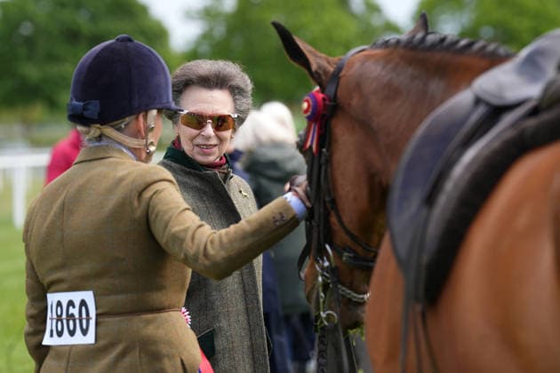 Royal Windsor Horse Show Day One Princess Anne attends the Royal Windsor Horse Show Day One at Windsor Great Park, Windsor, Berkshire, UK, on the 14th May 2026. Picture by James Whatling Windsor Windsor Great Park Berkshire United Kingdom  WHA-0819
