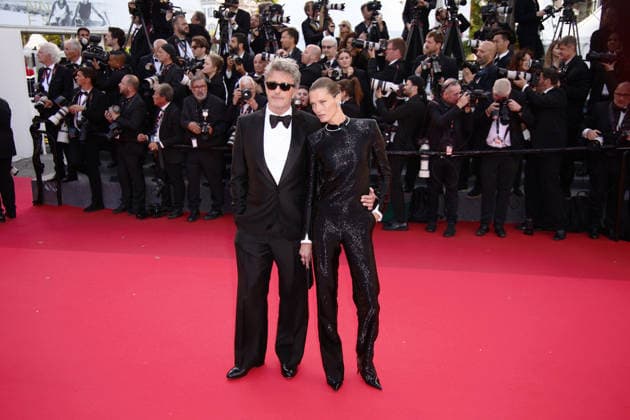 May 14, 2026, Cannes, France: PaweAö Pawlikowski and Malgosia Bela attend the red carpet of Fatherland at the 79th Cannes Film Festival in Cannes, France. Cannes France - ZUMAs197 20260514_aaa_s197_134 Copyright: xÃ‚ xMarcoxBaradax