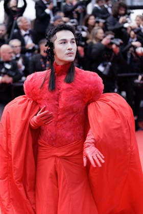 May 14, 2026, Cannes, France: A guest attends the red carpet of Fatherland at the 79th Cannes Film Festival in Cannes, France. Cannes France - ZUMAs197 20260514_aaa_s197_146 Copyright: xÃ‚ xMarcoxBaradax
