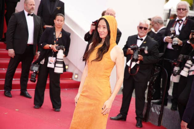 May 14, 2026, Cannes, France: US director Chloe Zhao attends the red carpet of Fatherland at the 79th Cannes Film Festival. Cannes France - ZUMAs197 20260514_aaa_s197_144 Copyright: xMarcoxBaradax