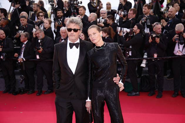 May 14, 2026, Cannes, France: Pawe? Pawlikowski and Malgosia Bela attend the red carpet of Fatherland at the 79th Cannes Film Festival. Cannes France - ZUMAs197 20260514_aaa_s197_154 Copyright: xMarcoxBaradax