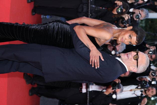Cannes - Histoires Paralleles (Parallel Tales) Red Carpet Vincent Cassel and girlfriend, Narah Baptista at the Histoires Paralleles (Parallel Tales) screening red carpet during the 79th annual Cannes Film Festival at Palais des Festivals on May 14, 2026 in Cannes, France. Photo by Jerome Domine ABACAPRESS.COM Cannes France  Copyright: xDominexJerome ABACAx